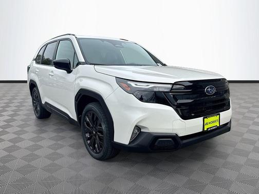 Crystal White 2026 Subaru Forester Sport