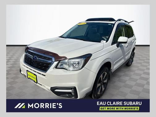 Crystal White Pearl 2018 Subaru Forester 2.5i Premium