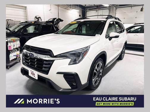 Crystal White Pearl 2023 Subaru Ascent Limited 7-Passenger