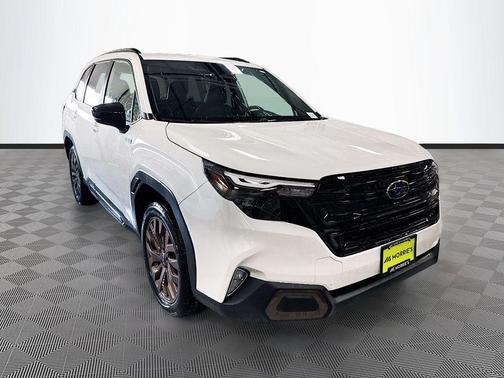 Crystal White Pearl 2026 Subaru Forester Hybrid Sport