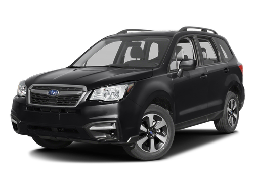 Crystal Black Silica 2017 Subaru Forester 2.5i Premium