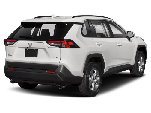 Super White 2019 Toyota RAV4 XLE