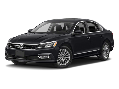 Deep Black Pearl 2017 Volkswagen Passat 1.8T SEL Premium