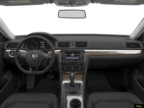 Deep Black Pearl 2017 Volkswagen Passat 1.8T SEL Premium