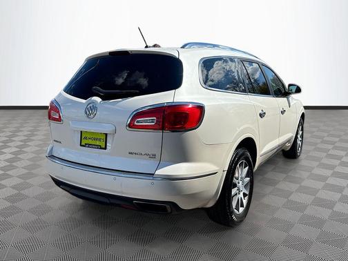 White Diamond Tricoat 2015 Buick Enclave Leather