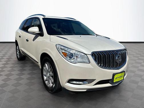 White Diamond Tricoat 2015 Buick Enclave Leather