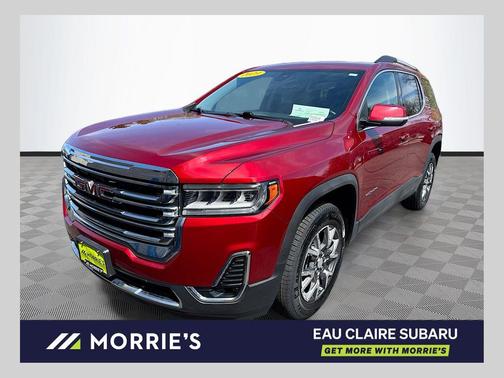 Volcanic Red Tintcoat 2023 GMC Acadia AWD SLT