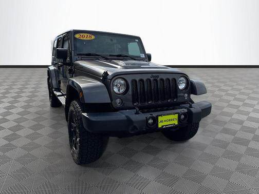Granite Crystal Metallic 2018 Jeep Wrangler JK Unlimited Sahara
