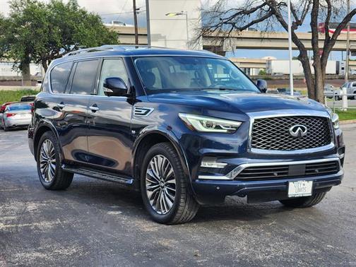 Hermosa Blue 2019 INFINITI QX80 Luxe