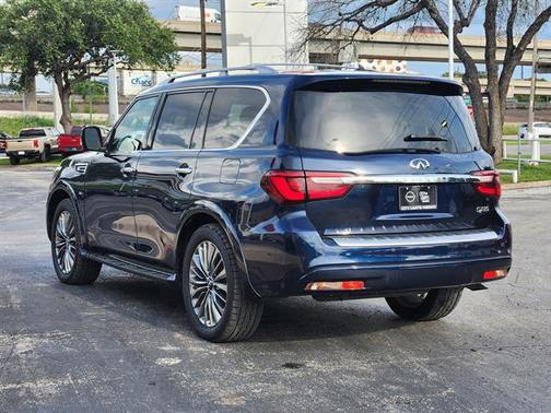 Hermosa Blue 2019 INFINITI QX80 Luxe