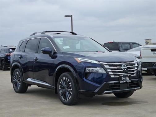 Deep Ocean Blue Pearl 2026 Nissan Rogue Platinum