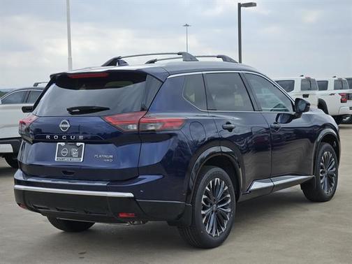 Deep Ocean Blue Pearl 2026 Nissan Rogue Platinum