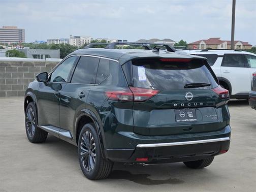 Obsidian Green 2026 Nissan Rogue Platinum