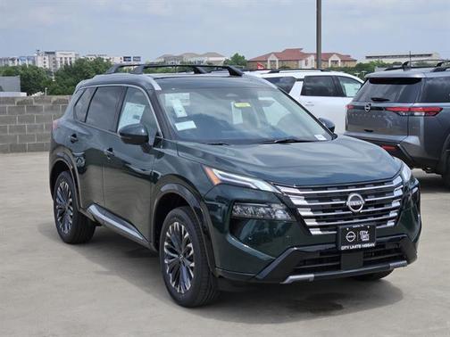 Obsidian Green 2026 Nissan Rogue Platinum