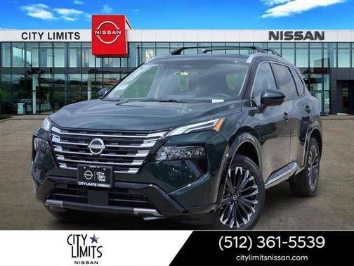 Obsidian Green 2026 Nissan Rogue Platinum