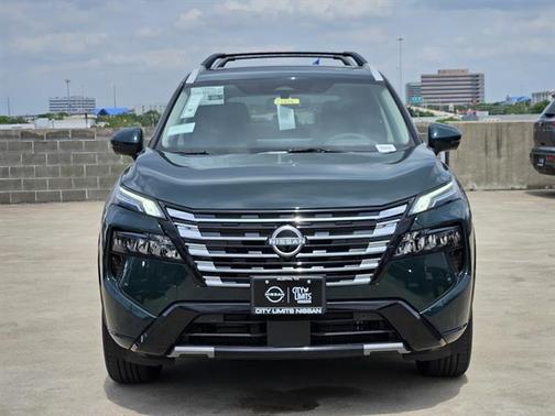 Obsidian Green 2026 Nissan Rogue Platinum