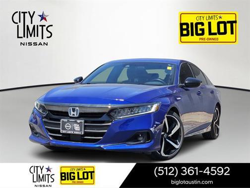 Still Night Pearl 2022 Honda Accord Hybrid Sport