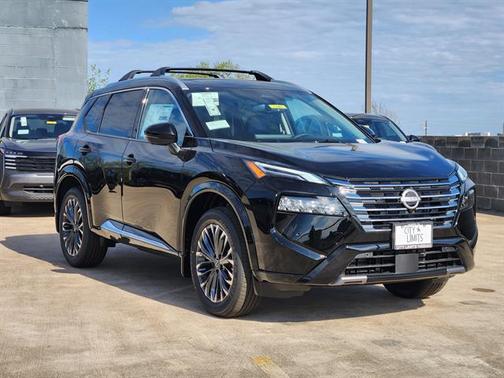 Super Black 2026 Nissan Rogue Platinum