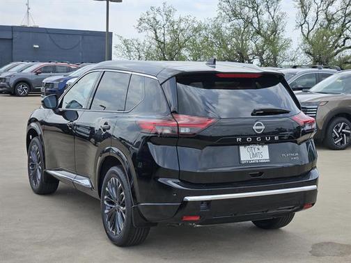 Super Black 2026 Nissan Rogue Platinum