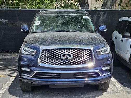 Hermosa Blue 2024 INFINITI QX80 Luxe
