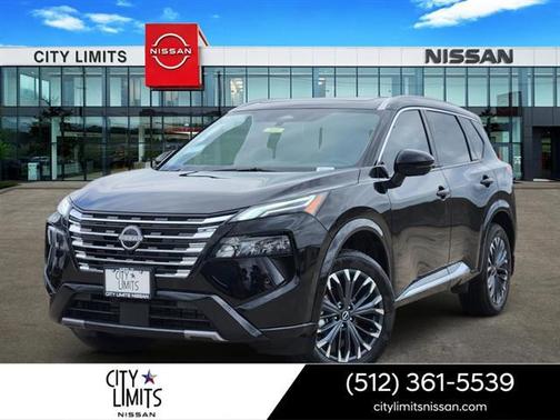 Super Black 2026 Nissan Rogue Platinum