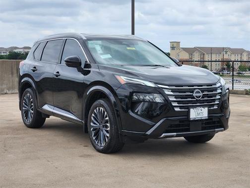 Super Black 2026 Nissan Rogue Platinum