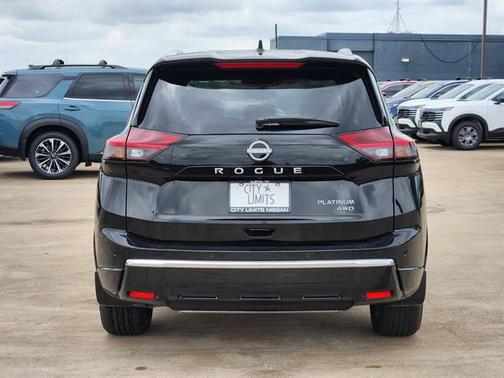 Super Black 2026 Nissan Rogue Platinum