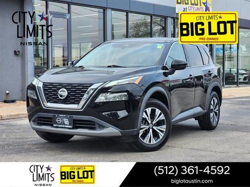 Super Black 2021 Nissan Rogue SV