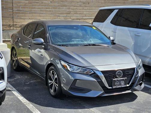 Gun Metallic 2021 Nissan Sentra SV