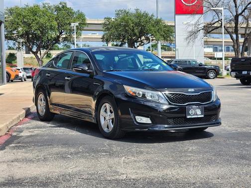 Ebony Black 2015 Kia Optima LX