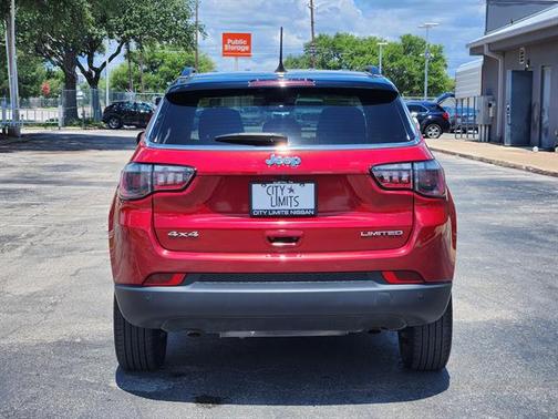 Red Hot Pearlcoat 2025 Jeep Compass Limited