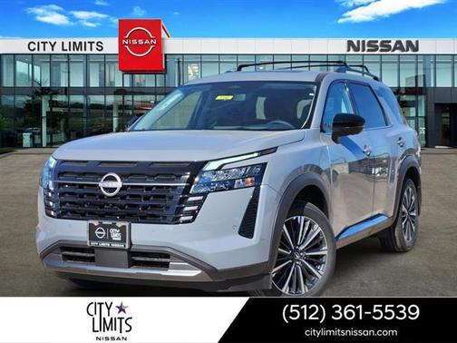 Boulder Gray Pearl 2026 Nissan Pathfinder Platinum