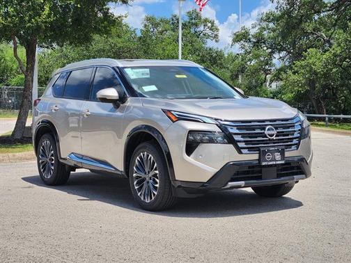 Champagne Silver Metallic 2026 Nissan Rogue Platinum