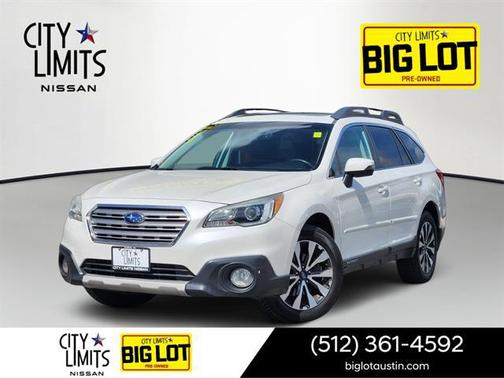 Crystal White Pearl 2015 Subaru Outback 2.5i Limited