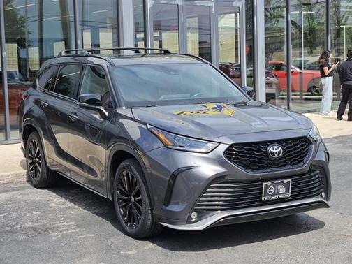 Magnetic Gray Metallic 2023 Toyota Highlander XSE