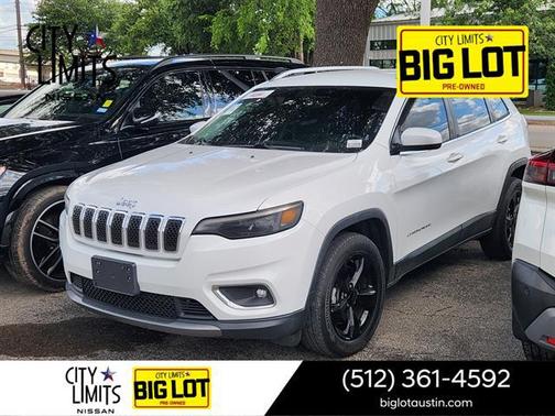 Bright White Clearcoat 2019 Jeep Cherokee Limited
