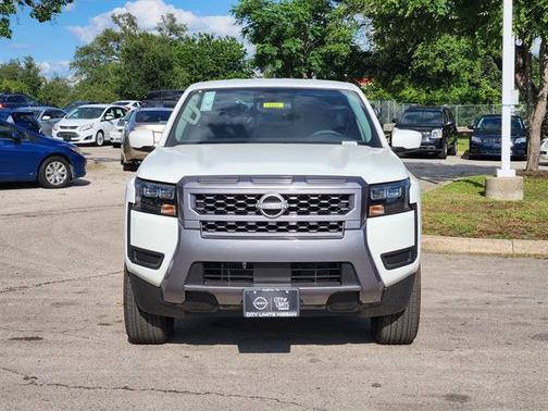 Glacier White 2026 Nissan Frontier SV