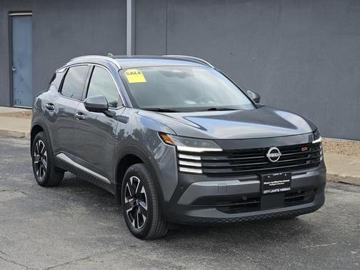 Gun Metallic 2025 Nissan Kicks SR