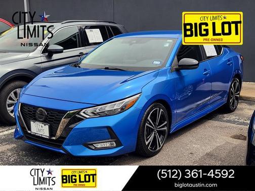 Electric Blue Metallic 2022 Nissan Sentra SR