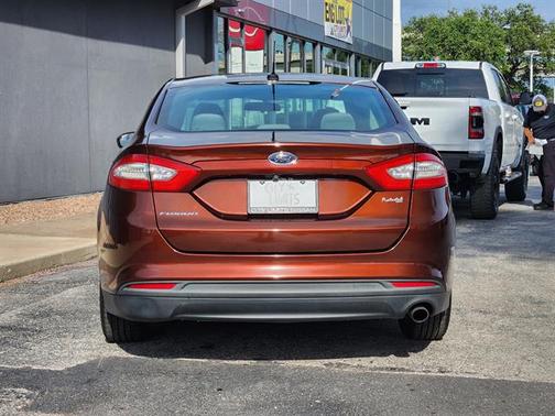 Bronze Fire Metallic Tinted Clearcoat 2016 Ford Fusion S