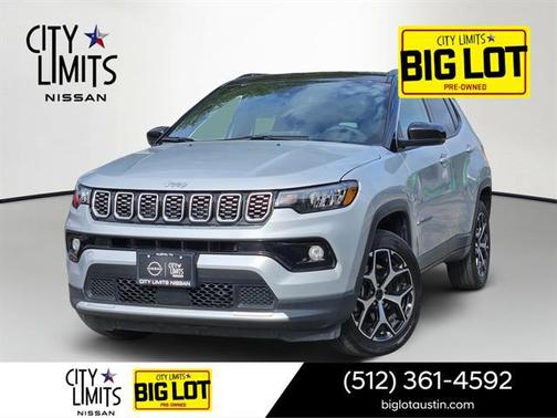 Silver Zynith Metallic Clearcoat 2025 Jeep Compass Limited