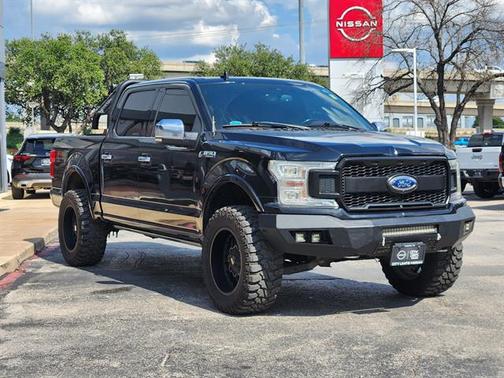 Shadow Black 2018 Ford F-150 Platinum