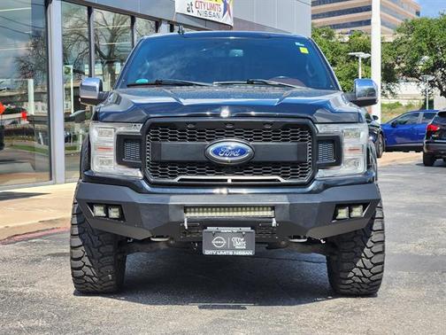 Shadow Black 2018 Ford F-150 Platinum
