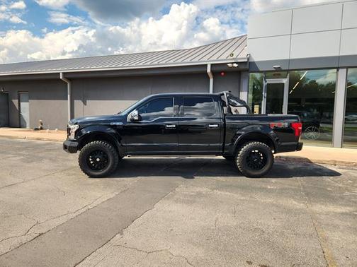 Shadow Black 2018 Ford F-150 Platinum