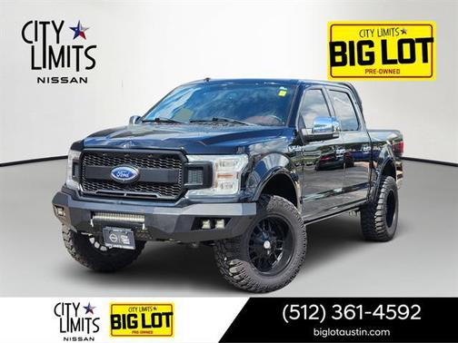 Shadow Black 2018 Ford F-150 Platinum