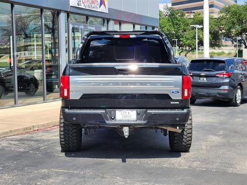 Shadow Black 2018 Ford F-150 Platinum