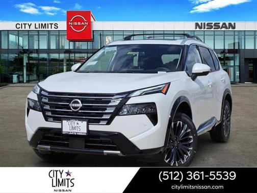 Everest White Pearl Tricoat 2026 Nissan Rogue Platinum