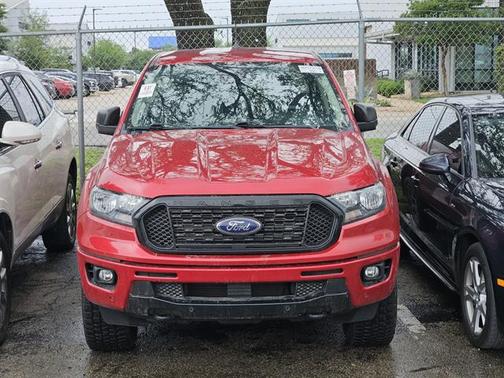 Rapid Red Metallic Tinted Clearcoat 2020 Ford Ranger XLT