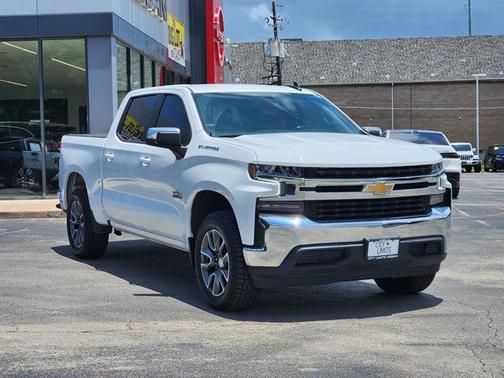 Summit White 2021 Chevrolet Silverado 1500 LT