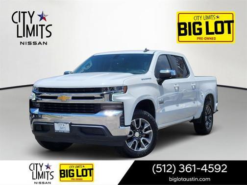 Summit White 2021 Chevrolet Silverado 1500 LT